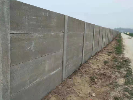 淮安围墙工程案例